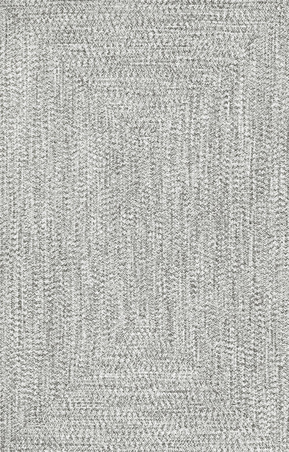 Nuloom Rugs - Braided Lefebvre - Salt And Pepper