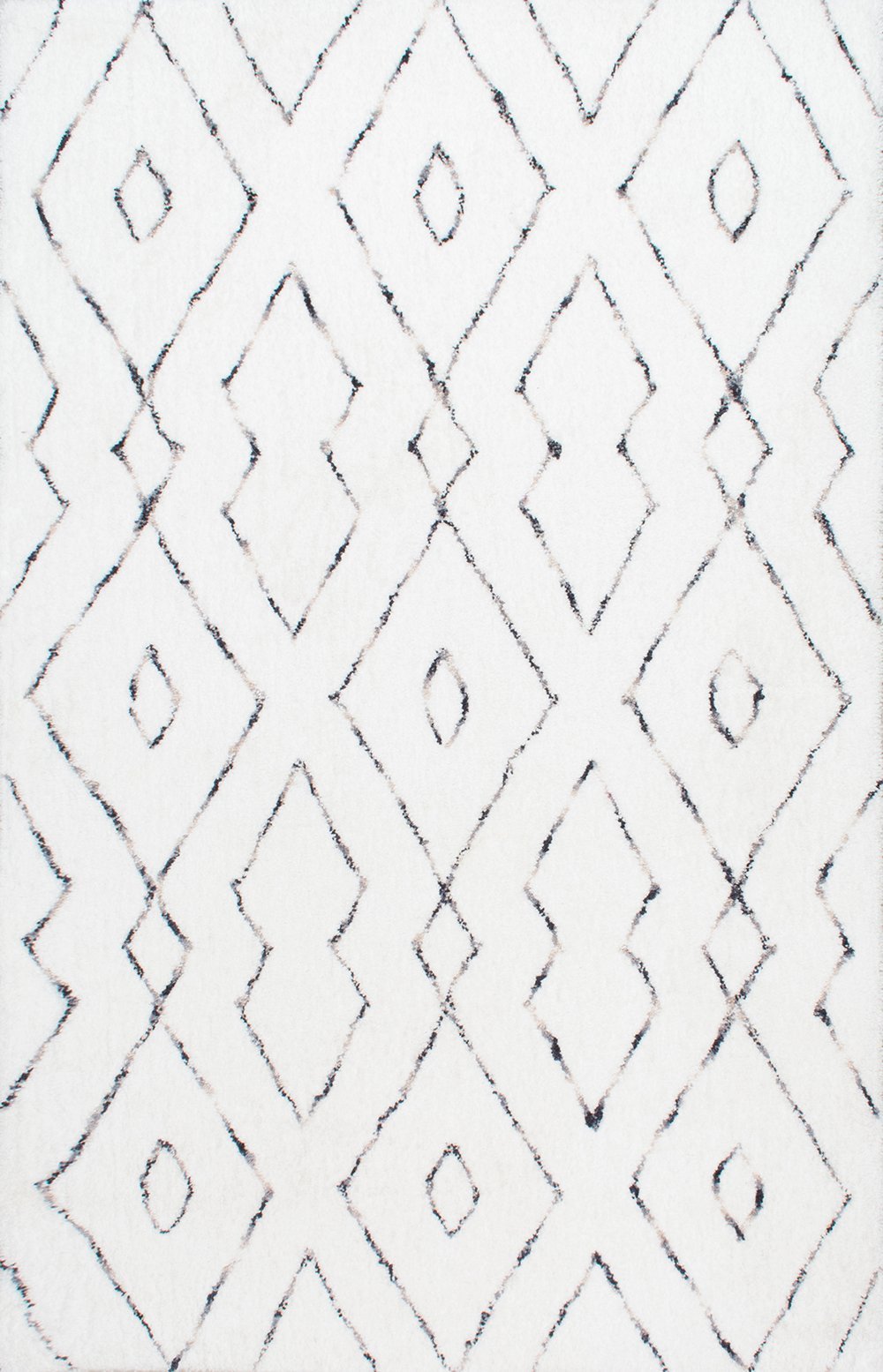 Nuloom Rugs - Hand Tufted Beaulah Shaggy - White