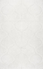 Alfombras nuLOOM - Shaggy Elsie - Blanco