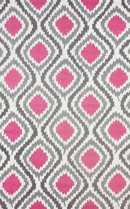 Nuloom Rugs - Hand Hooked Matthieu Area Rug - Pink