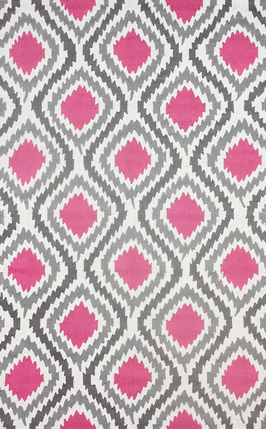 Nuloom Rugs - Hand Hooked Matthieu Area Rug - Pink