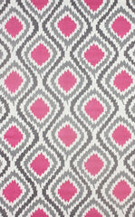 nuLOOM Rugs - Hand Hooked Matthieu Area Rug - Pink
