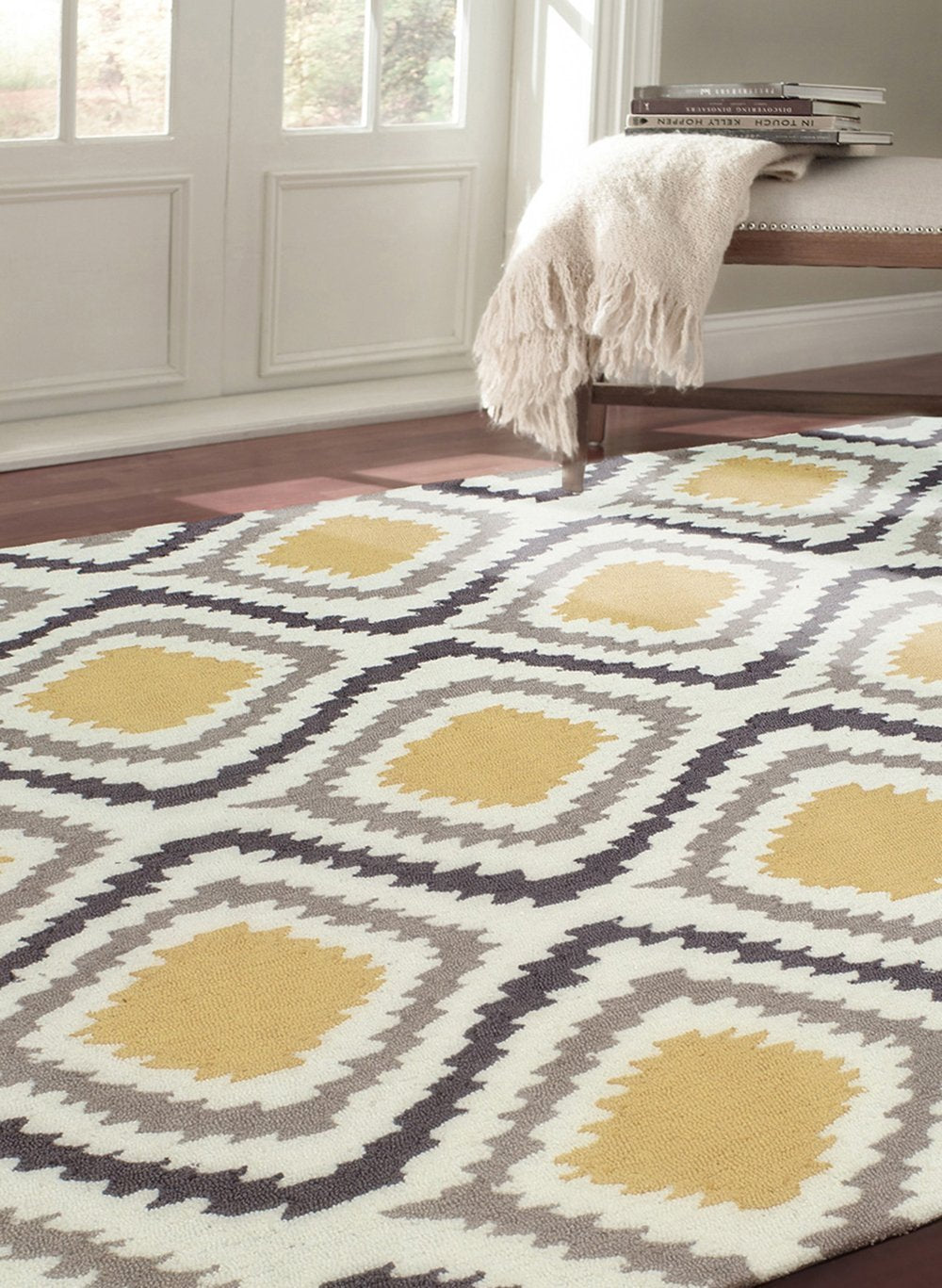 Nuloom Rugs - Hand Hooked Matthieu Area Rug - Sunflower