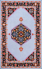 nuLOOM Rugs - Hand Hooked Sharell Floral - Grey