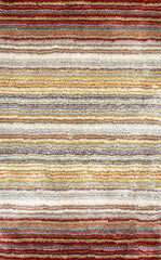 nuLOOM Rugs - Hand Tufted Classie Shag - Red Multi