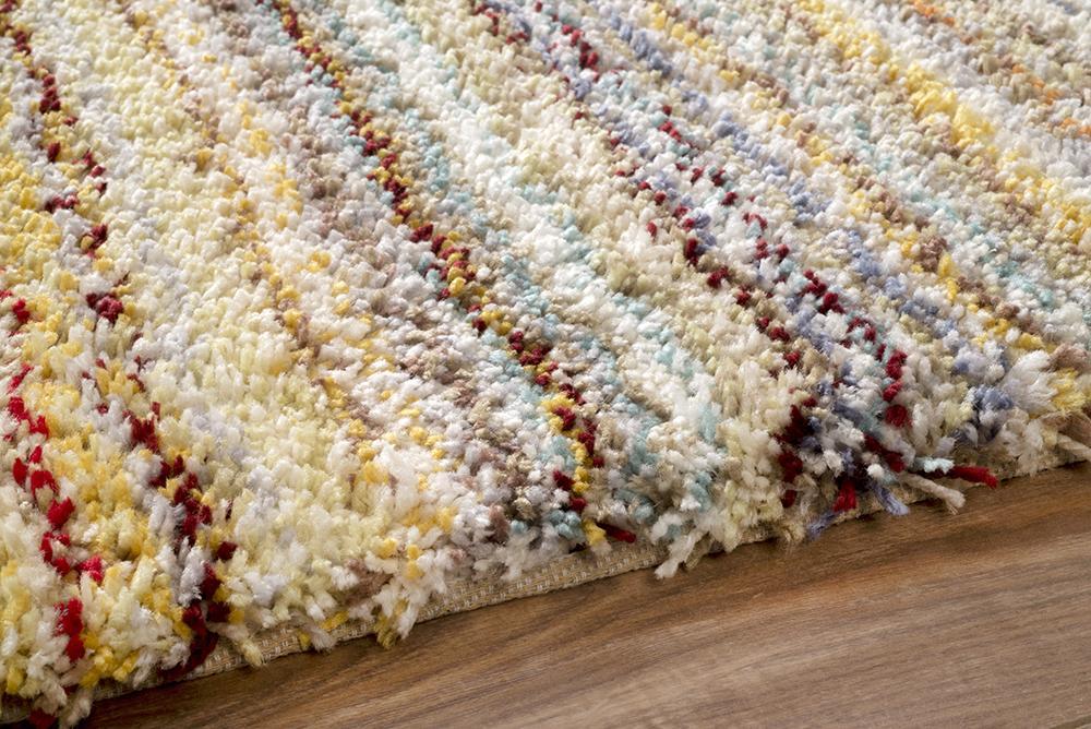 Nuloom Rugs - Hand Tufted Classie Shag - Red Multi