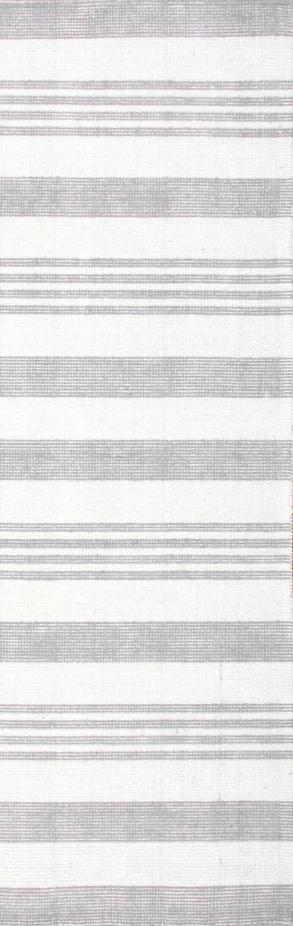 nuLOOM Rugs - Hand Loomed Earleen - Grey