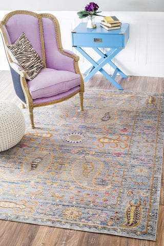 Alfombras nuLOOM - Vintage Killian - Gris