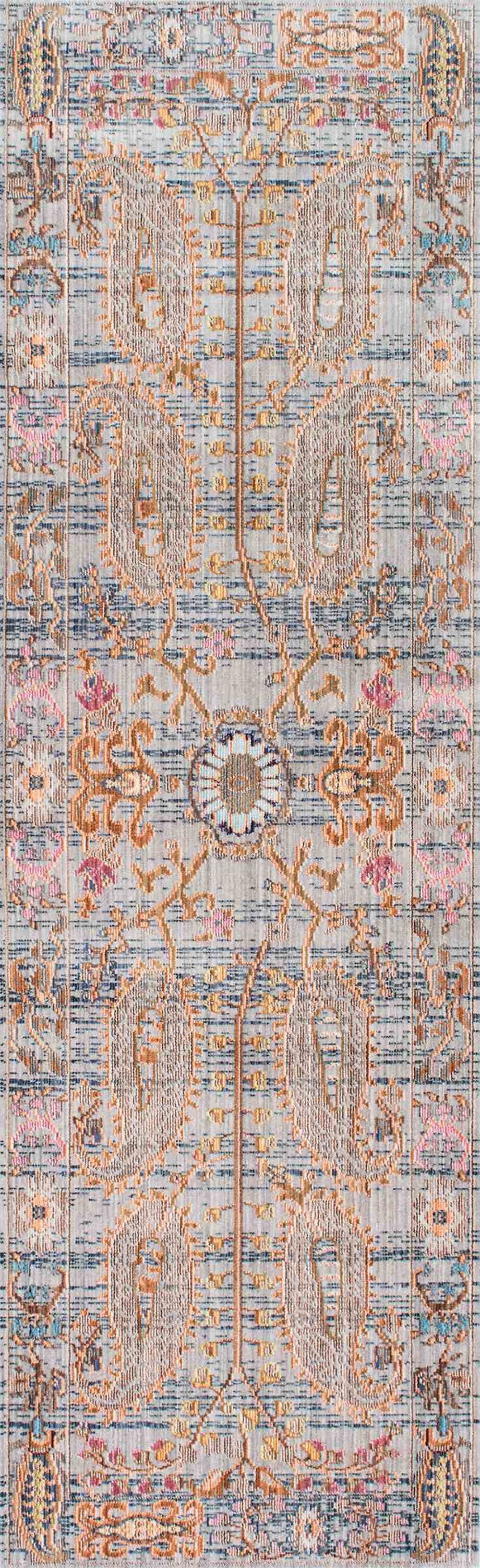 nuLOOM Rugs - Vintage Killian - Grey