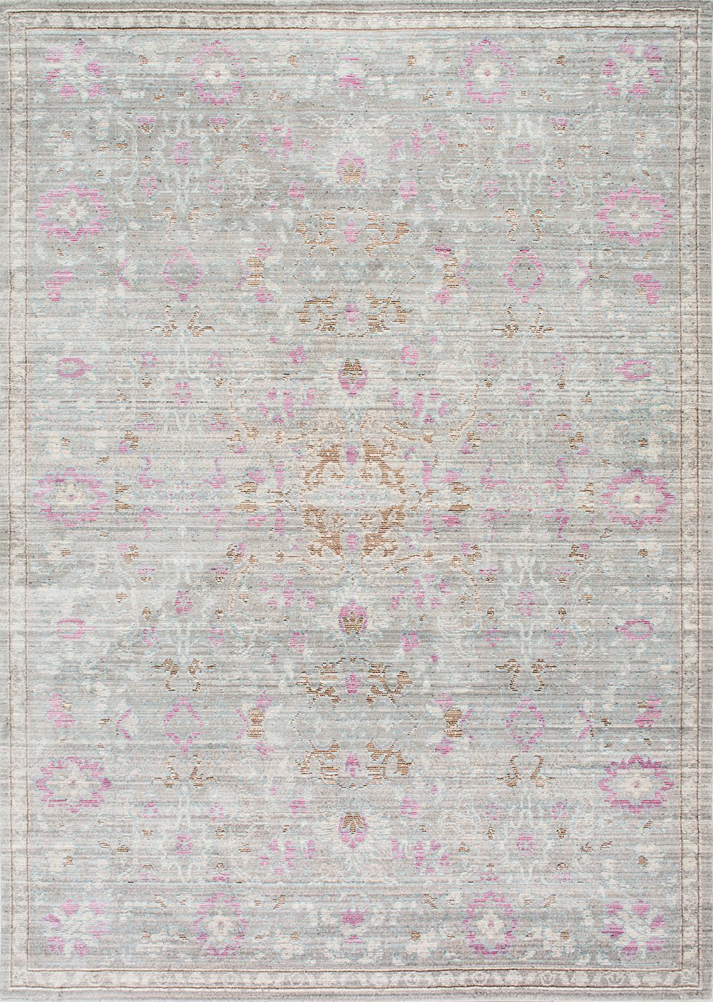 Nuloom Rugs - Vintage Darline - Grey