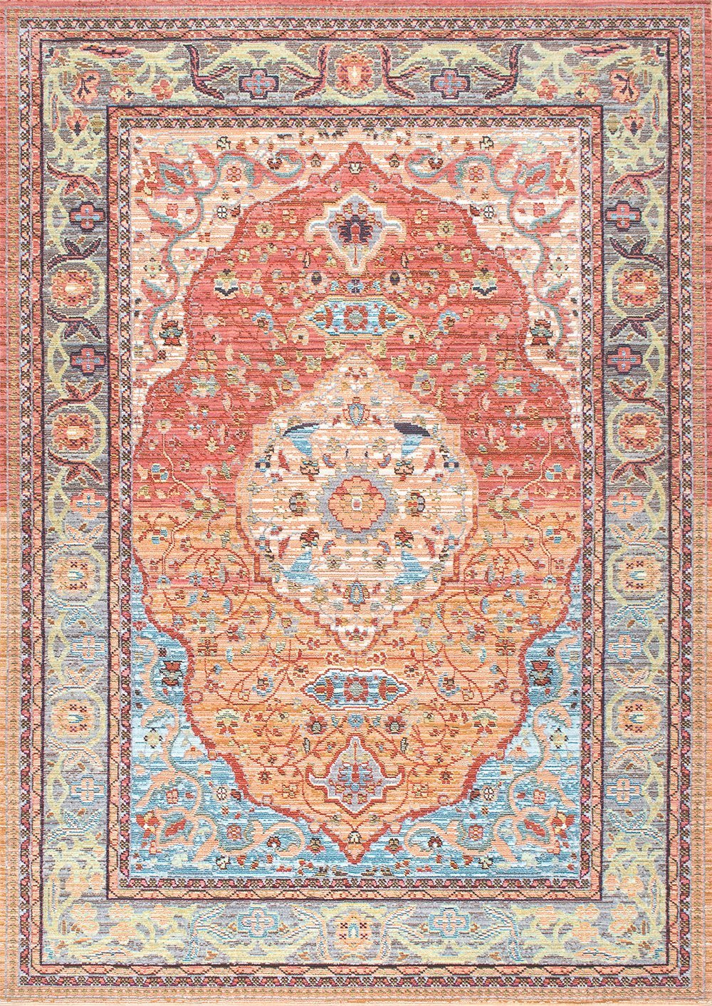 Nuloom Rugs - Vintage Barnhart - Orange