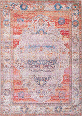 nuLOOM Rugs - Vintage Medallion Elmer - Blush