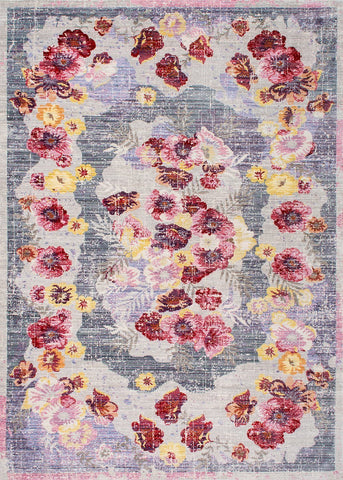 nuLOOM Rugs - Felica Vintage Floral - Red
