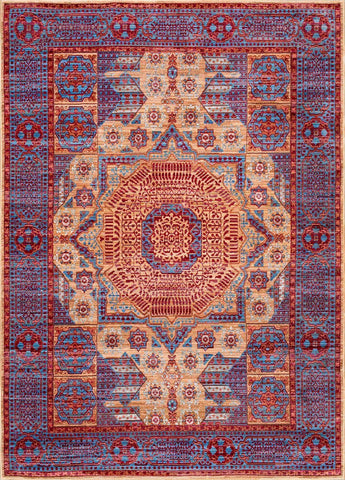 Alfombras nuLOOM - Mamluk Wonda - Azul
