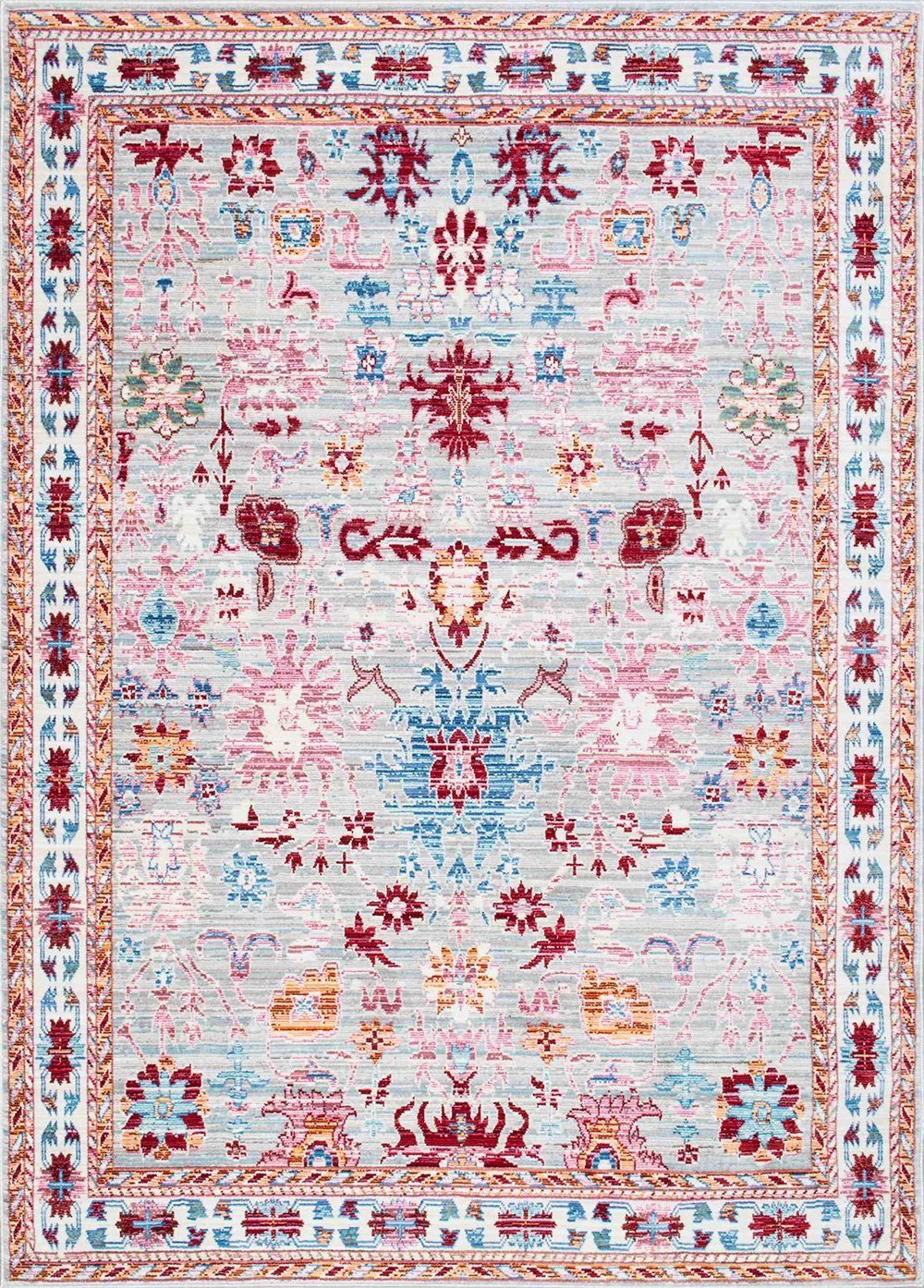 Nuloom Rugs - Persian Floral Delisa  - Multi