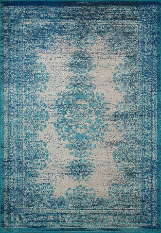 Alfombras nuLOOM - Vintage Moriah - Azul