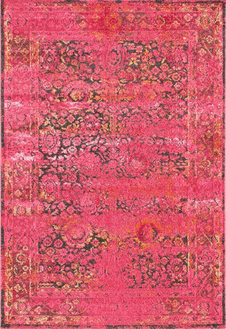 Alfombras nuLOOM - Vintage Shuler - Rosa Cereza