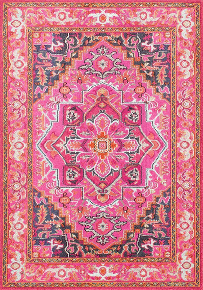 nuLOOM Rugs - Machine Made Cordie - Violet Pink