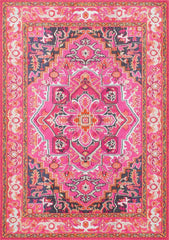 nuLOOM Rugs - Machine Made Cordie - Violet Pink