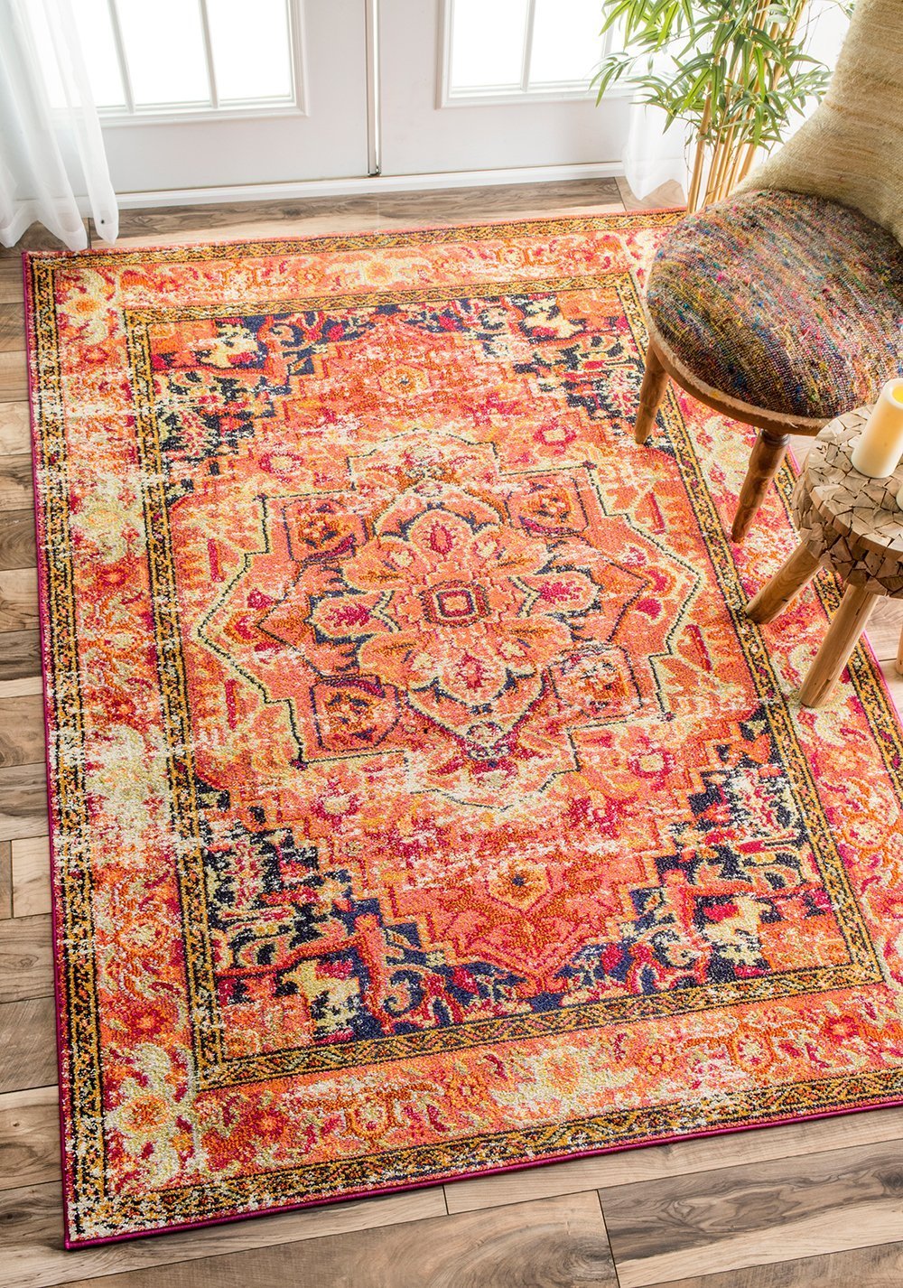 Nuloom Rugs - Vintage Mackenzie - Orange