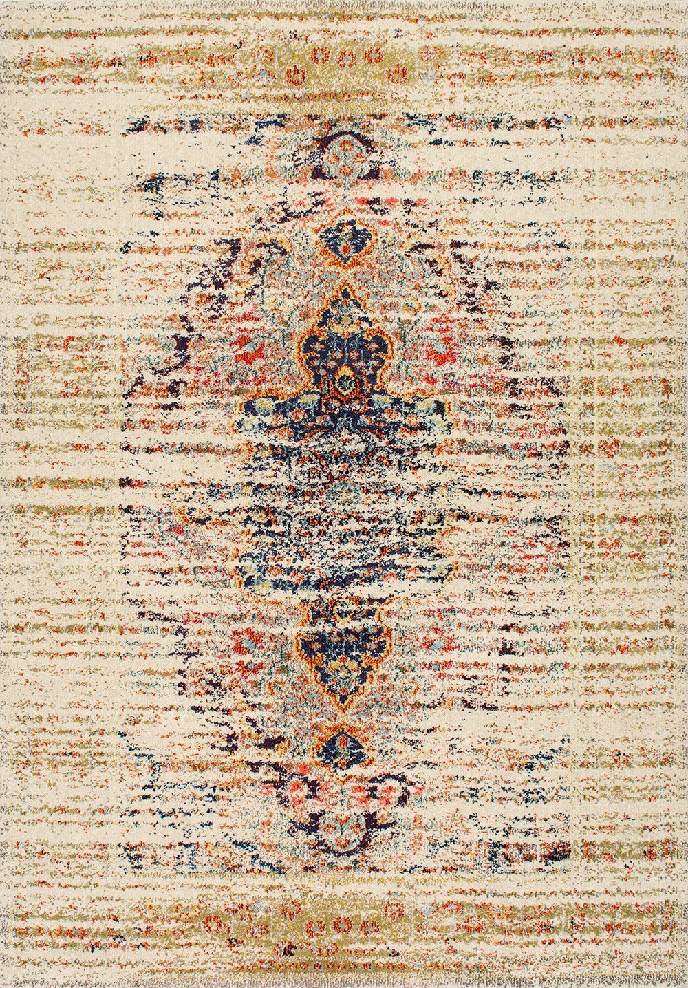 Nuloom Rugs - Distressed Persian Sarita - Sand