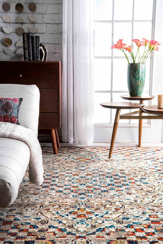 nuLOOM Rugs - Sirena Mosaic Medallion - Multi