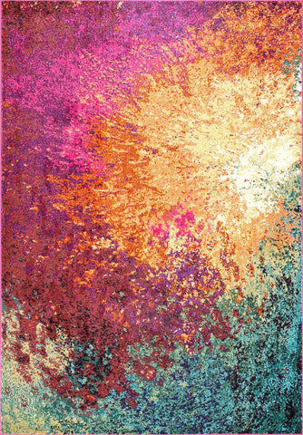 nuLOOM Rugs - Donya Abstract - Multi