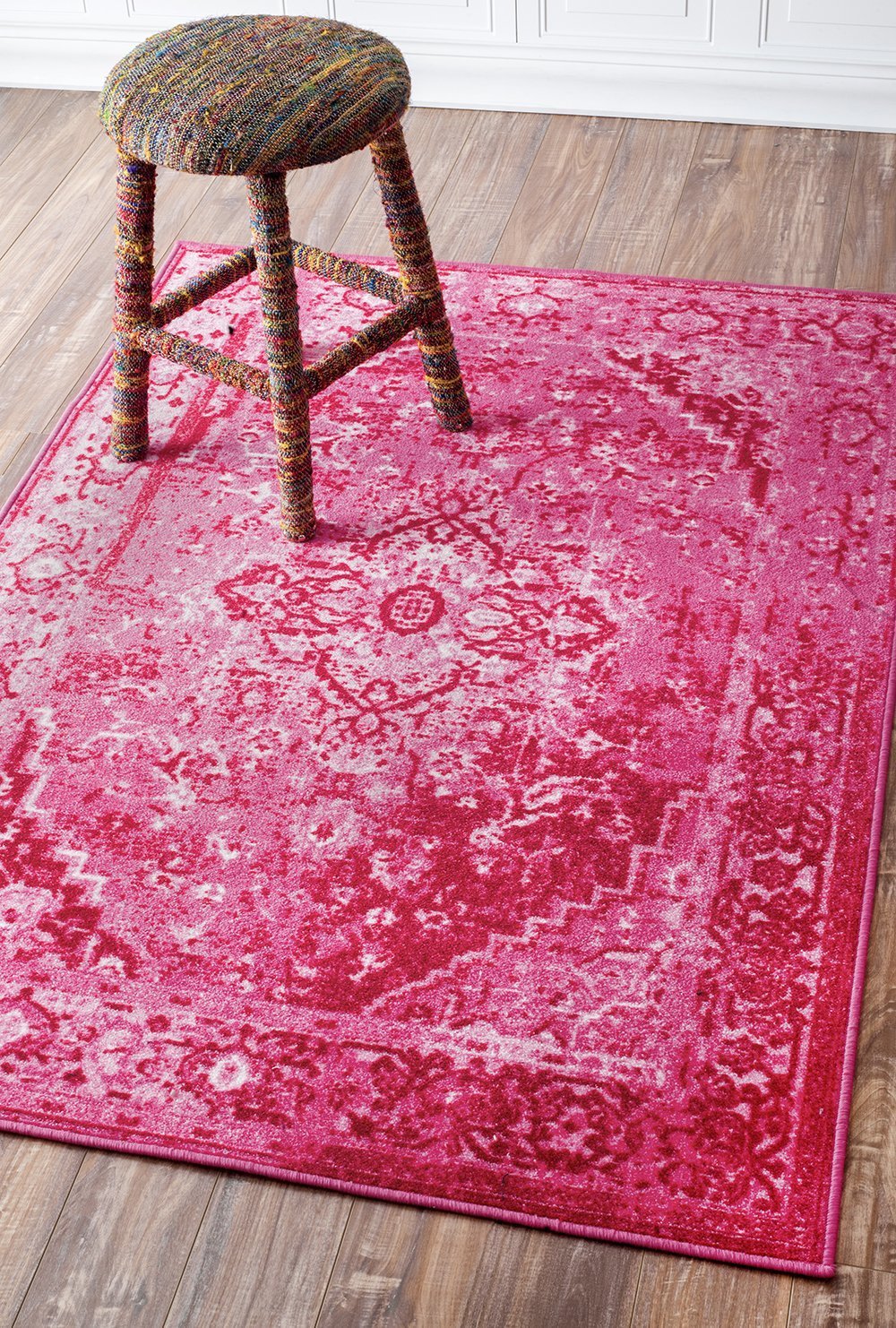 Nuloom Rugs - Vintage Reiko - Pink