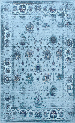 Alfombras nuLOOM - Vintage Tosha - Turquesa