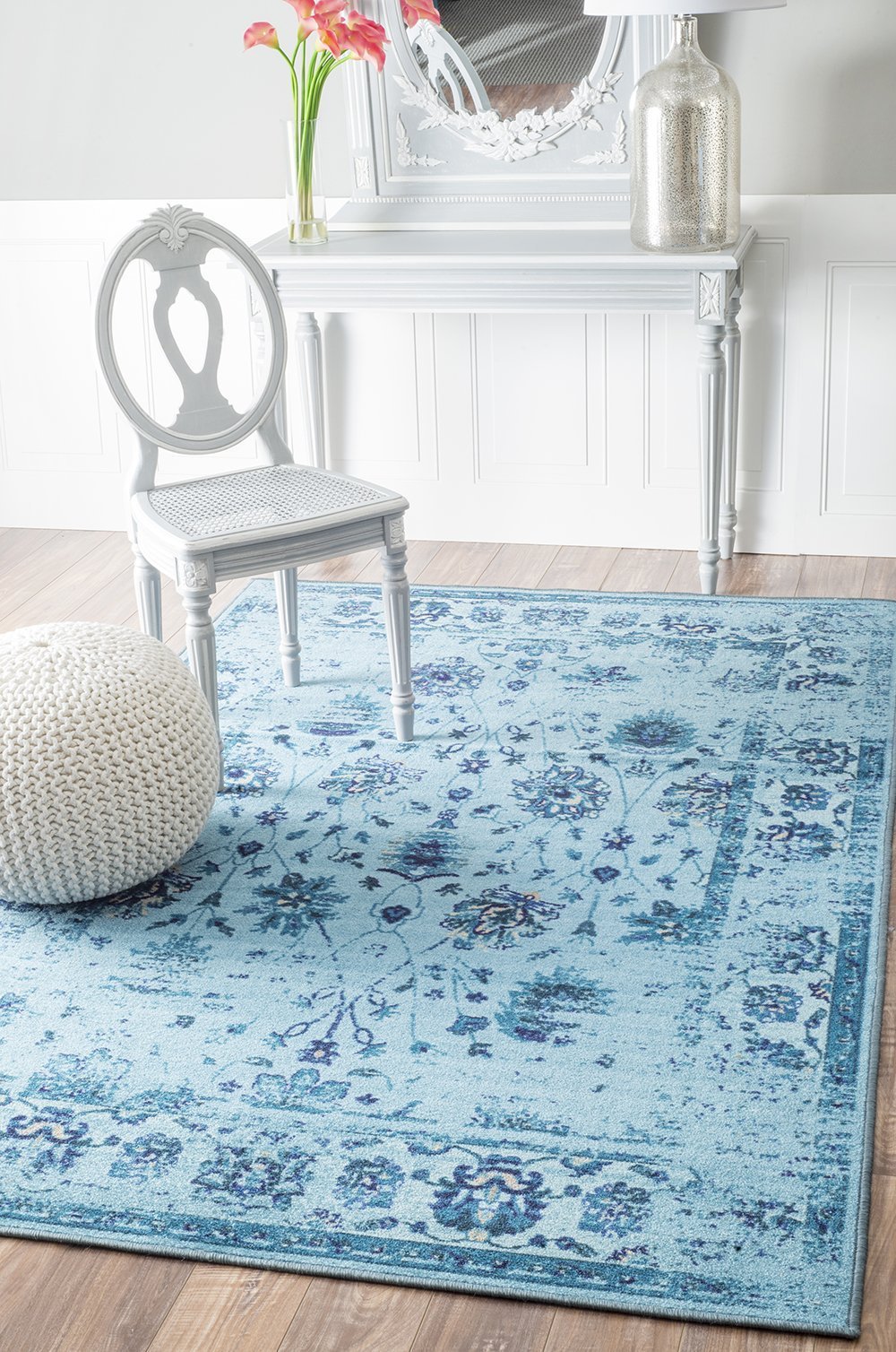 Nuloom Rugs - Vintage Tosha - Turquoise