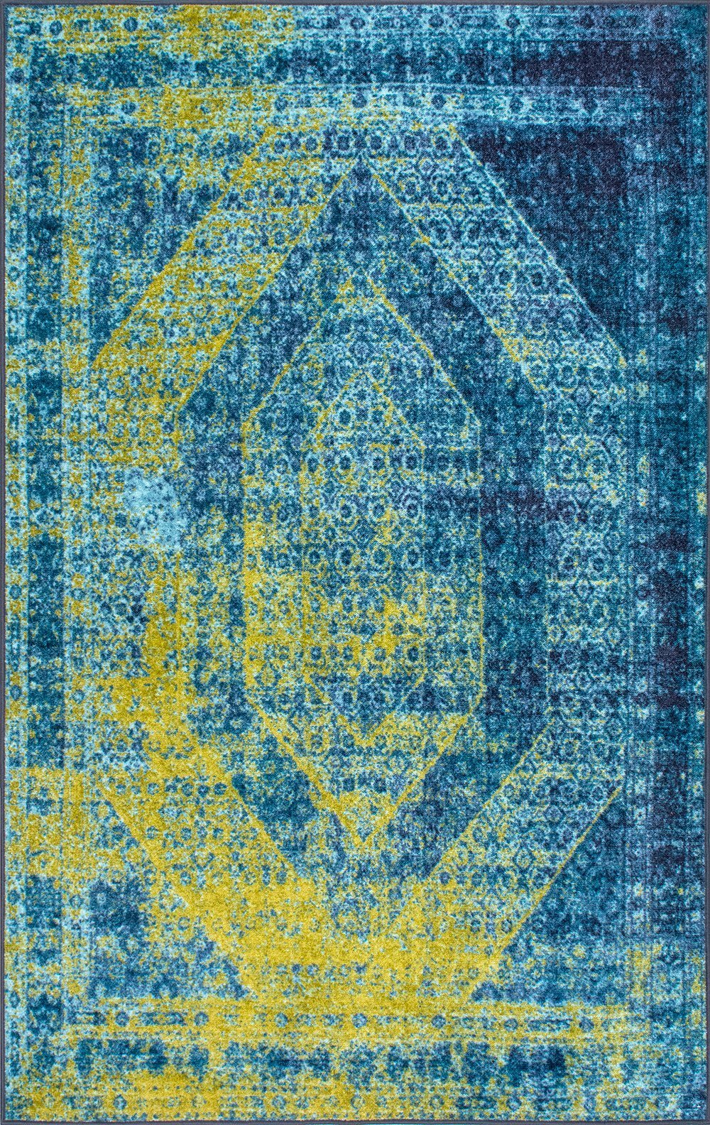 Nuloom Rugs - Vintage Karon - Blue