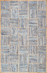 nuLOOM Rugs - Hand Braided Elva Jute - Blue