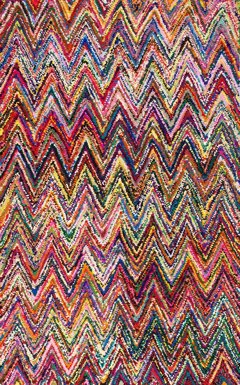 Alfombras nuLOOM - Oconnor trenzadas a mano - Multicolor