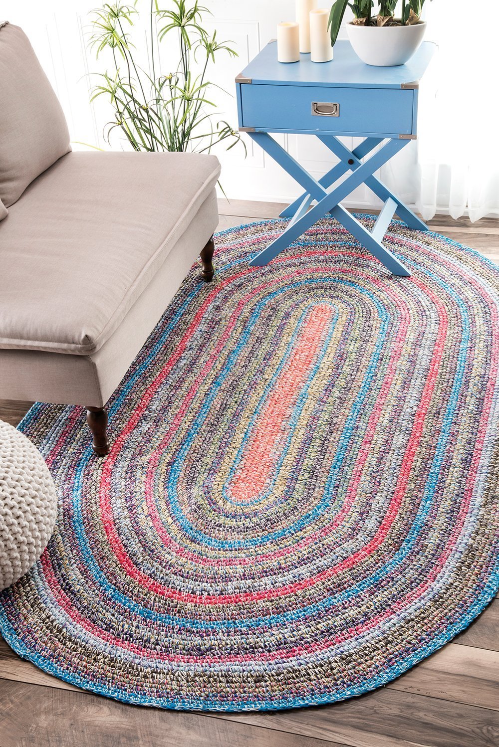 Nuloom Rugs - Hand Braided Maynard - Multi