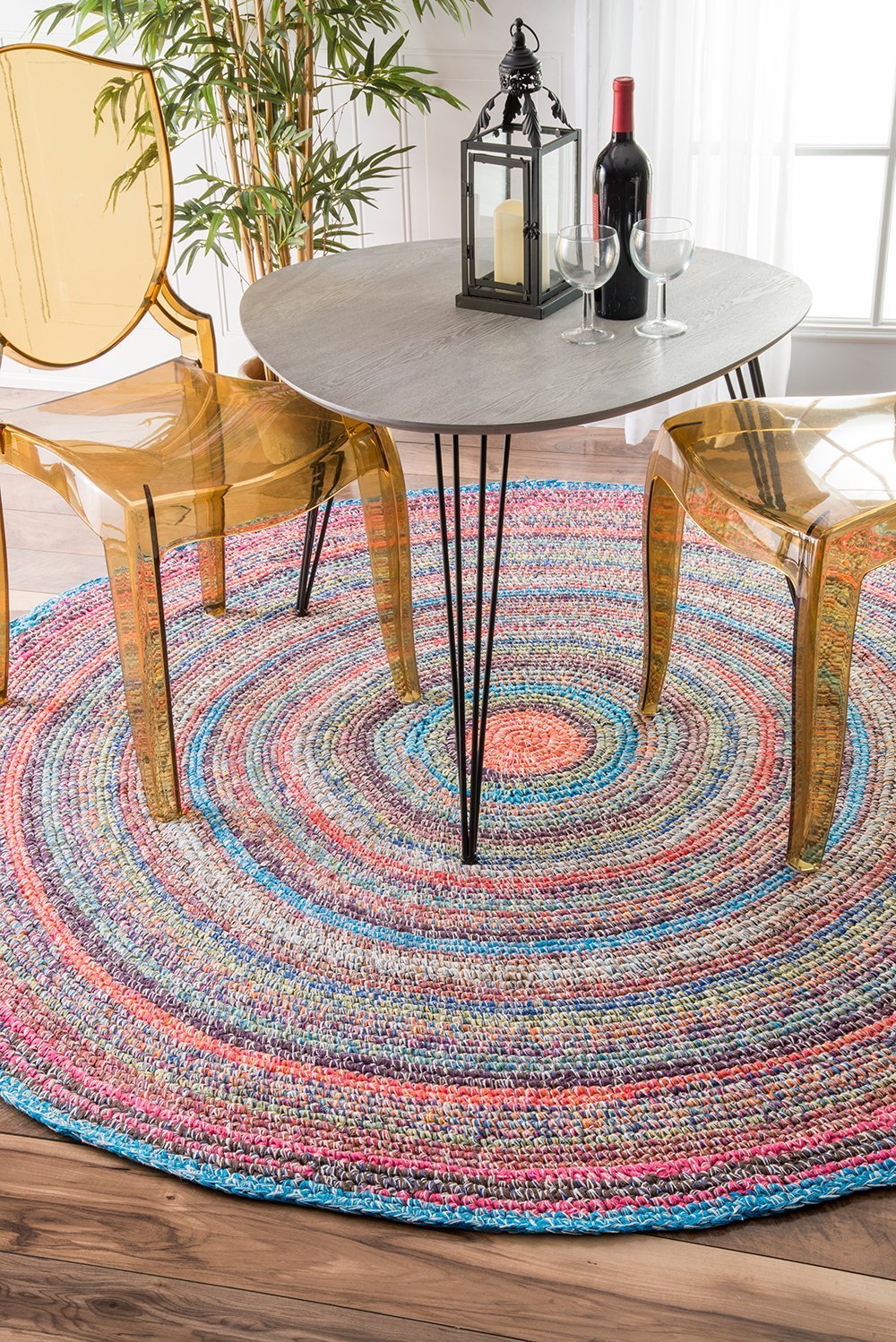 Nuloom Rugs - Hand Braided Maynard - Multi