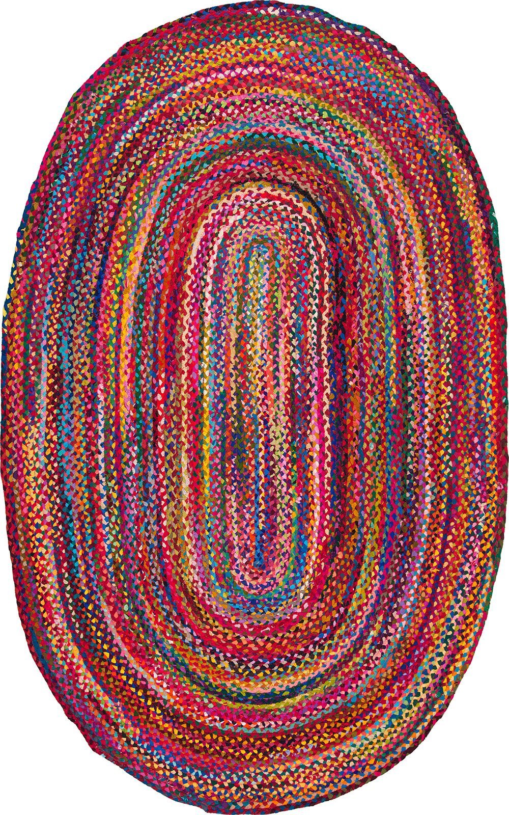 Nuloom Rugs - Hand Braided Tammara - Multi