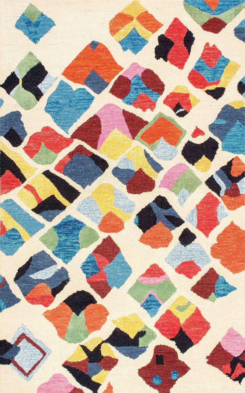 Nuloom Rugs - Hand Tufted Abstract Maisie - Multi