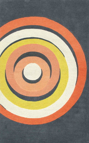 Alfombras nuLOOM - Thomas Paul Hand Tufted Swirl - Gris