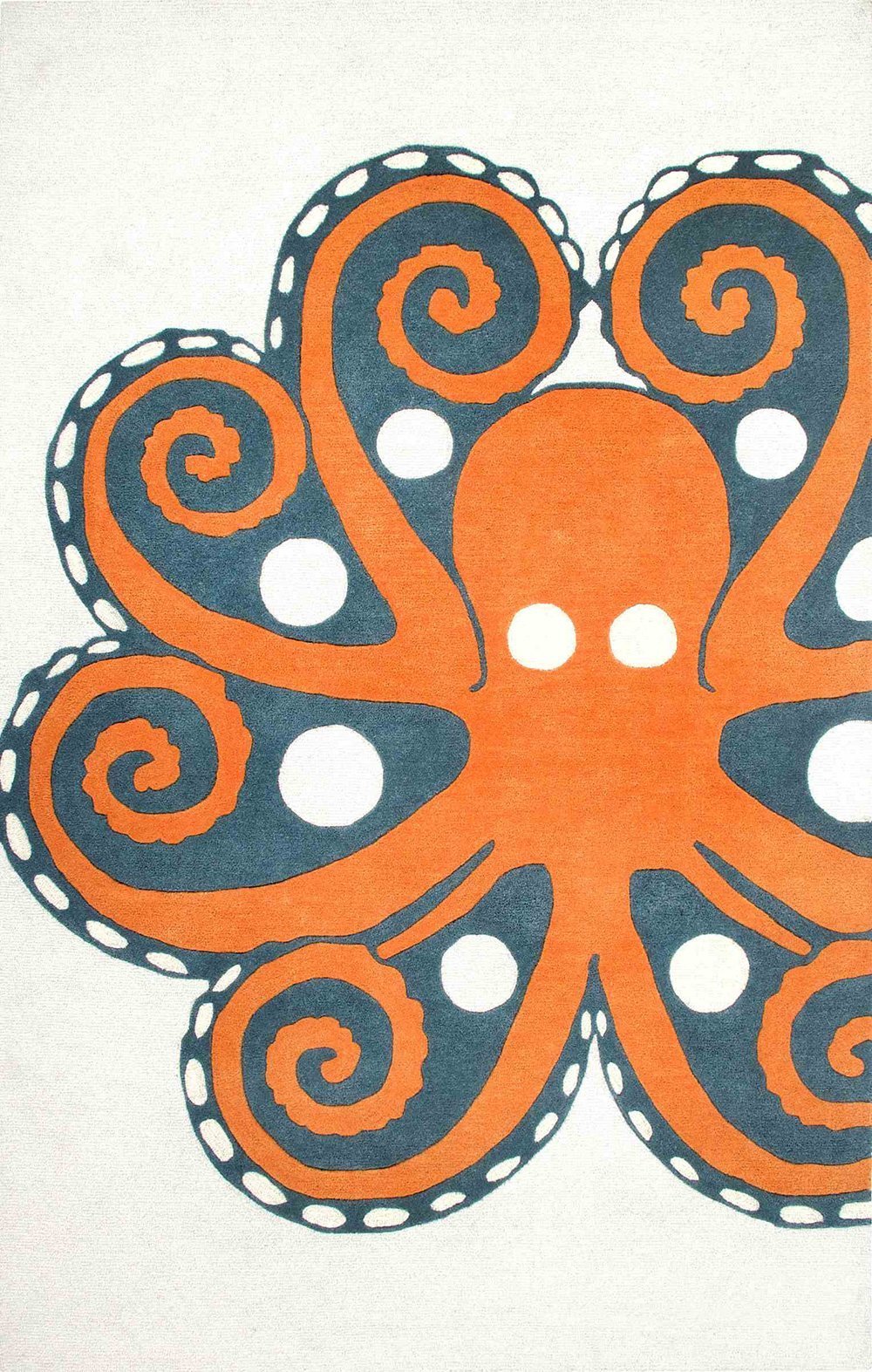 Nuloom Rugs - Homas Paul Hand Tufted Octopus - Orange