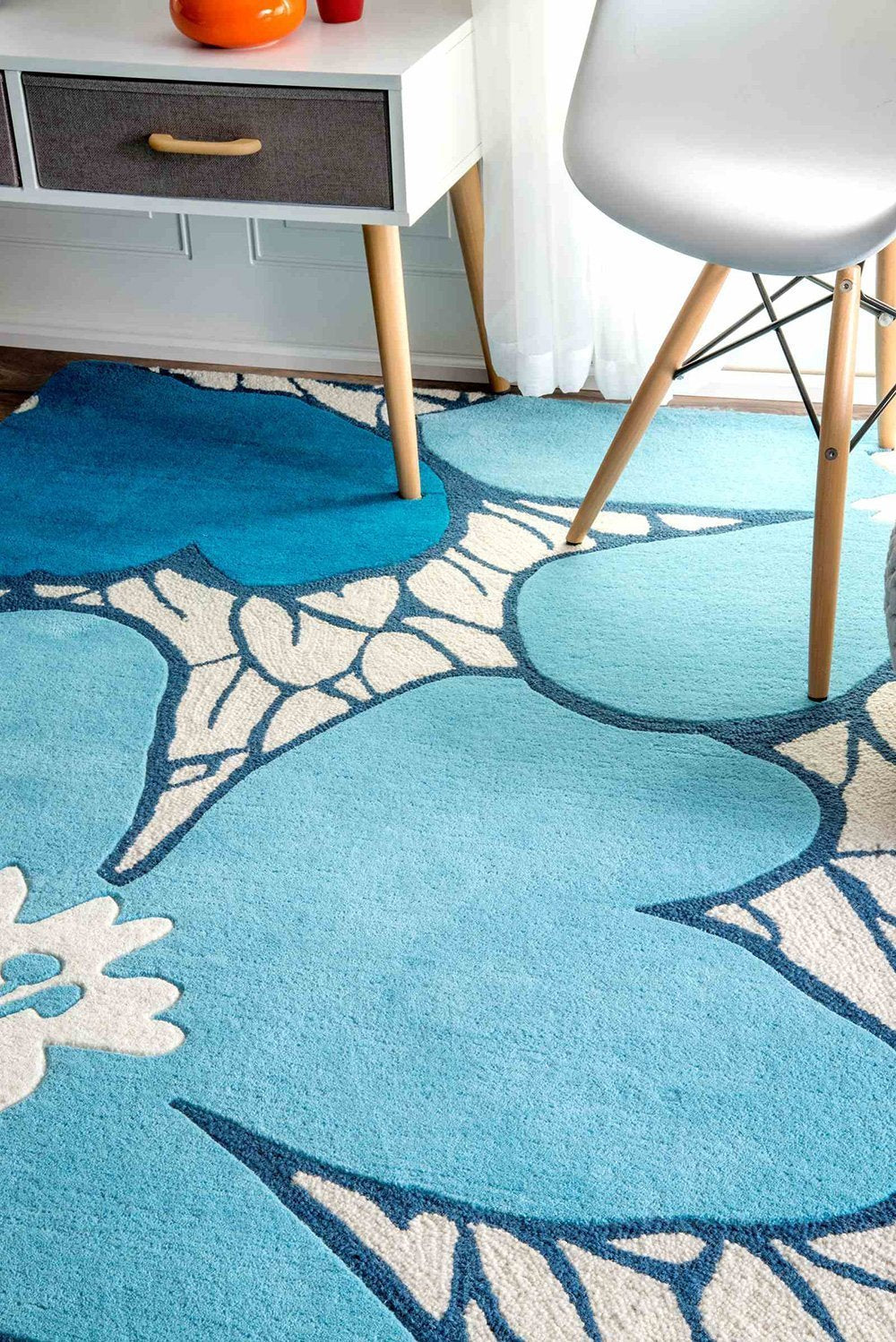 Nuloom Rugs - Thomas Paul Hand Tufted Flowers - Blue