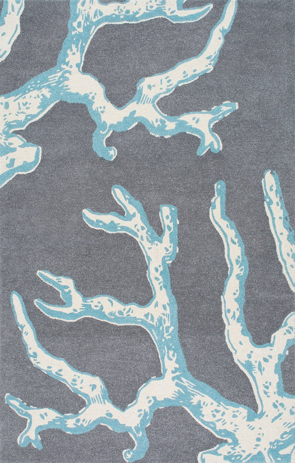 Nuloom Rugs - Thomas Paul Hand Tufted Deep Sea Coral - Grey