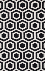 nuLOOM Rugs - Hand Tufted Honeycomb Mayra - Black