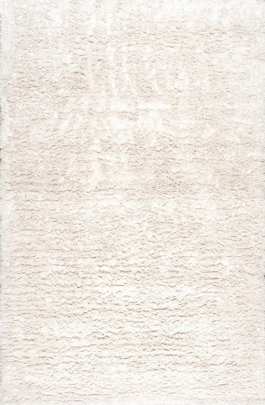 Nuloom Rugs - Nida Plush Shaggy - Sunny Ivory