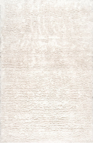 Alfombras nuLOOM - Nida Plush Shaggy - Sunny Ivory