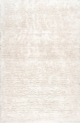 nuLOOM Rugs - Nida Plush Shaggy - Sunny Ivory