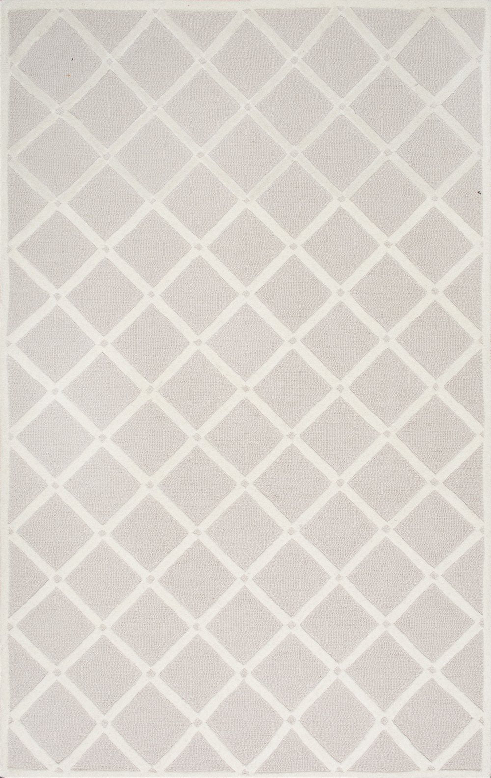 Nuloom Rugs - Hand Hooked Takako - Light Grey