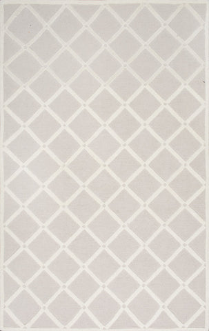 nuLOOM Rugs - Hand Hooked Takako - Light Grey