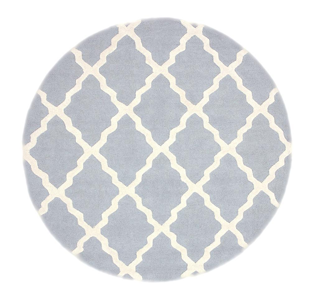 Nuloom Rugs - Hand Hooked Marrakech Trellis - Spa Blue