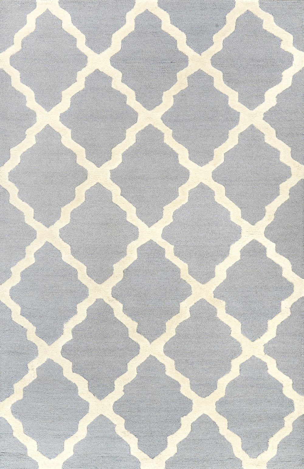 Nuloom Rugs - Hand Hooked Marrakech Trellis - Spa Blue