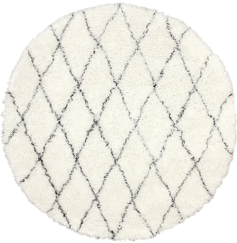 Nuloom Rugs - Hand Made Marrakech Shag - Ivory